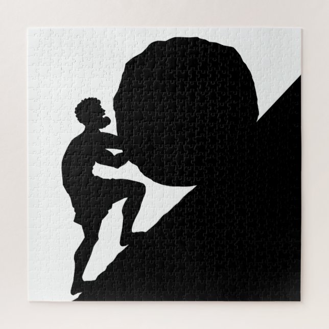 Quebra-cabeça Sisyphus and Rock, Greek Mythology (Vertical)
