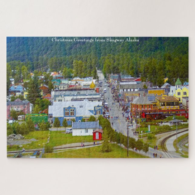 Quebra-cabeça Skagway Alasca (Horizontal)