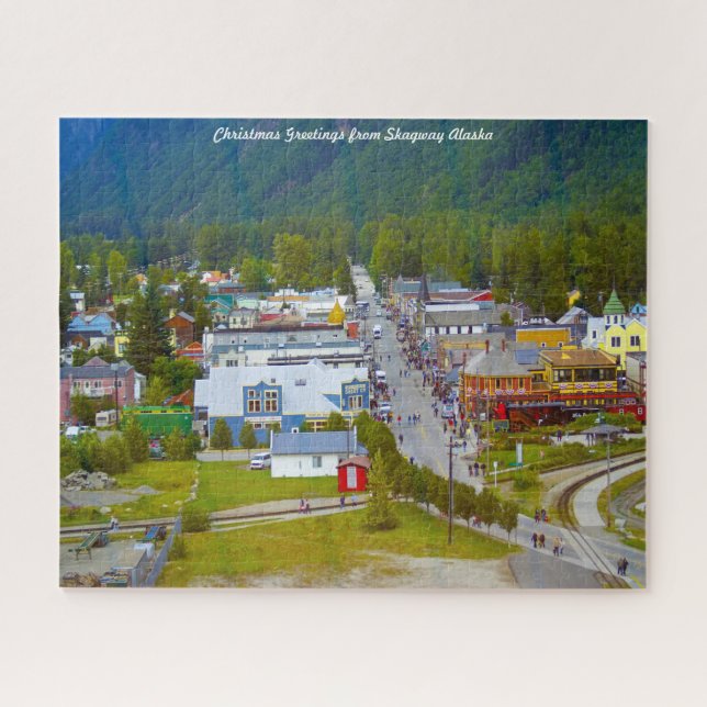 Quebra-cabeça Skagway Alasca (Horizontal)