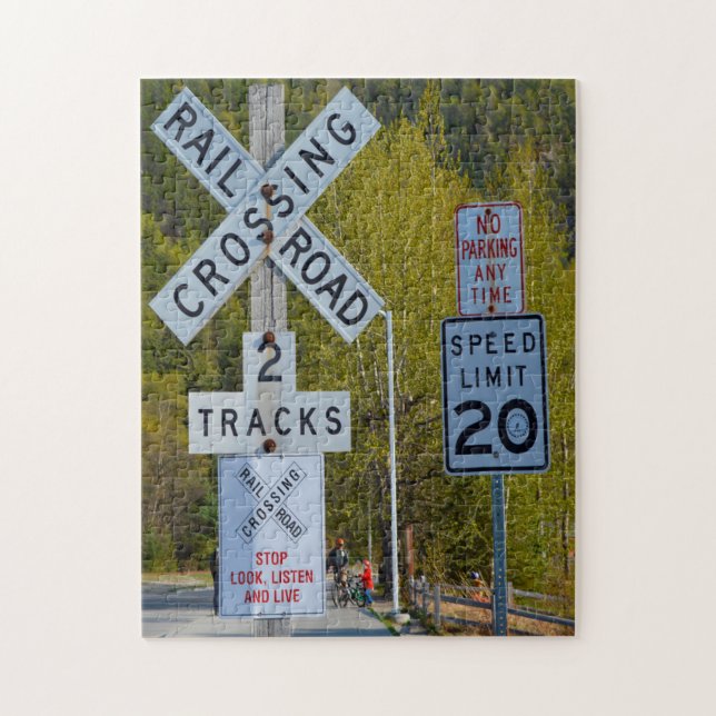 Quebra-cabeça Skagway Alaska. (Vertical)