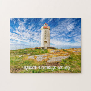 Quebra-cabeça Skarsviti Lighthouse, Islândia