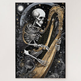 Quebra-cabeça Skeleton e Harp I