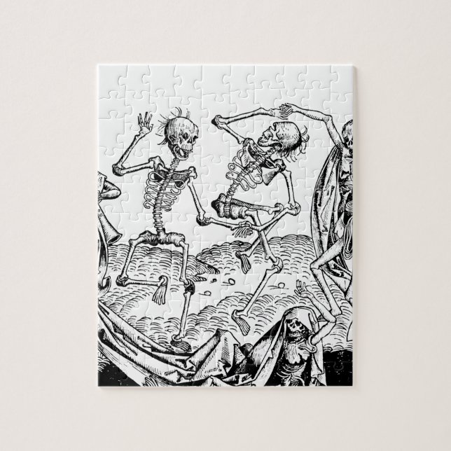 Quebra-cabeça Skeletons - Halloween (Vertical)