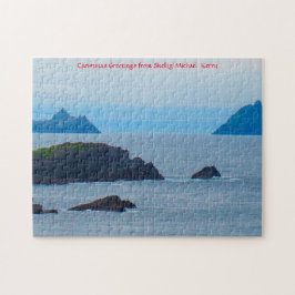Quebra-cabeça Skellig Michael Ilhas Skellig Kerry. Jigsaw Puz
