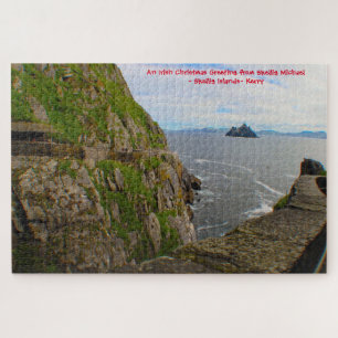 Quebra-cabeça Skellig Michael Ilhas Skellig Kerry. Jigsaw Puz
