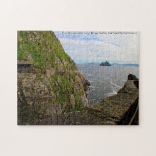 Quebra-cabeça Skellig Michael Ilhas Skellig Kerry. Jigsaw Puz