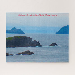 Quebra-cabeça Skellig Michael Ilhas Skellig Kerry. Quebra-cabeç