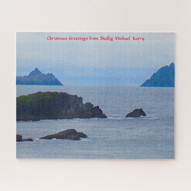 Quebra-cabeça Skellig Michael  Ilhas Skellig Kerry. Quebra-cabeç (Horizontal)