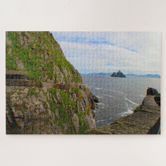 Quebra-cabeça Skellig Michael Skellig Islands Kerry. (Horizontal)