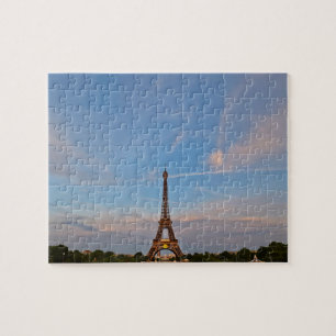 Quebra-cabeça Skies Azuis e Torre Eiffel - 8x10 - 110 pcs