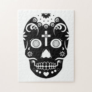 Quebra-cabeça skullz do açúcar: 1