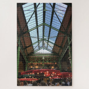 Quebra-cabeça Skylight, Borough Market, Londres, Reino Unido