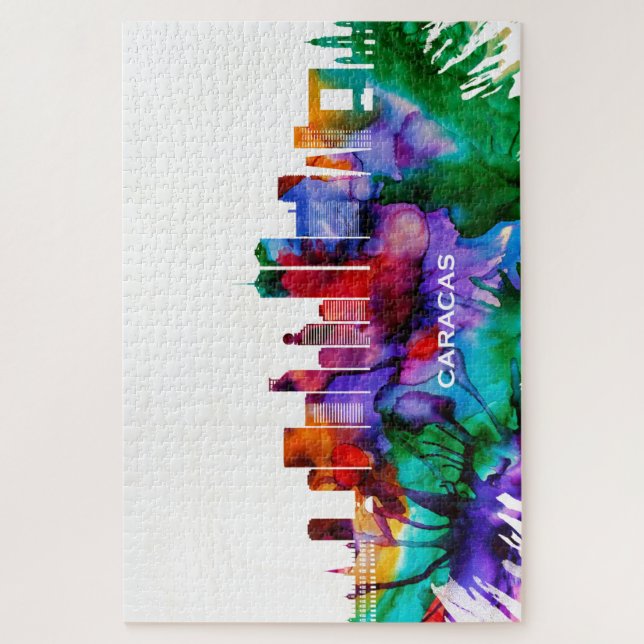 Quebra-cabeça Skyline Caracas (Vertical)