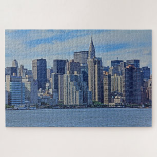 Quebra-cabeça Skyline da Nova Iorque do East River A1