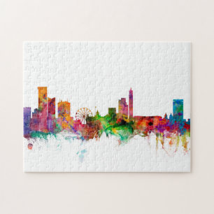 Quebra-cabeça Skyline de Birmingham Inglaterra