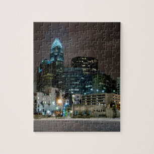 Quebra-cabeça Skyline de Charlotte, North Carolina