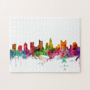 Quebra-cabeça Skyline de Columbo Ohio