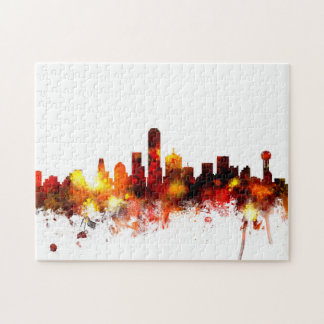 Quebra-cabeça Skyline de Dallas Texas