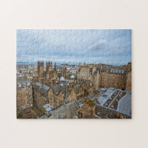 Quebra-cabeça Skyline de Edimburgo, Edimburgo, Scotland