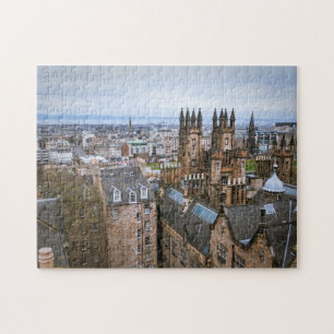 Quebra-cabeça Skyline de Edimburgo, Edimburgo, Scotland