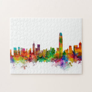 Quebra-cabeça Skyline de Hong Kong