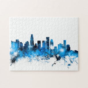 Quebra-cabeça Skyline de Los Angeles Califórnia
