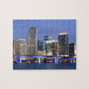 Quebra-cabeça Skyline de Miami