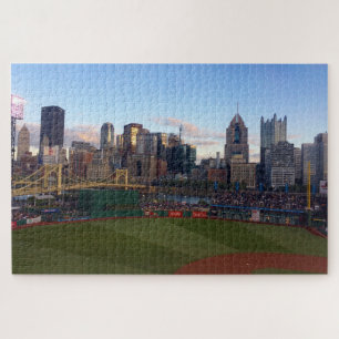 Quebra-cabeça Skyline de Pittsburgh do parque de PNC