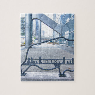 Quebra-cabeça Skyline de Tulsa Oklahoma