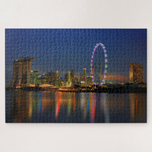 Quebra-cabeça Skyline do Excelente de Singapura