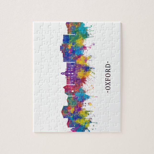 Quebra-cabeça Skyline Oxford Mississippi (Vertical)