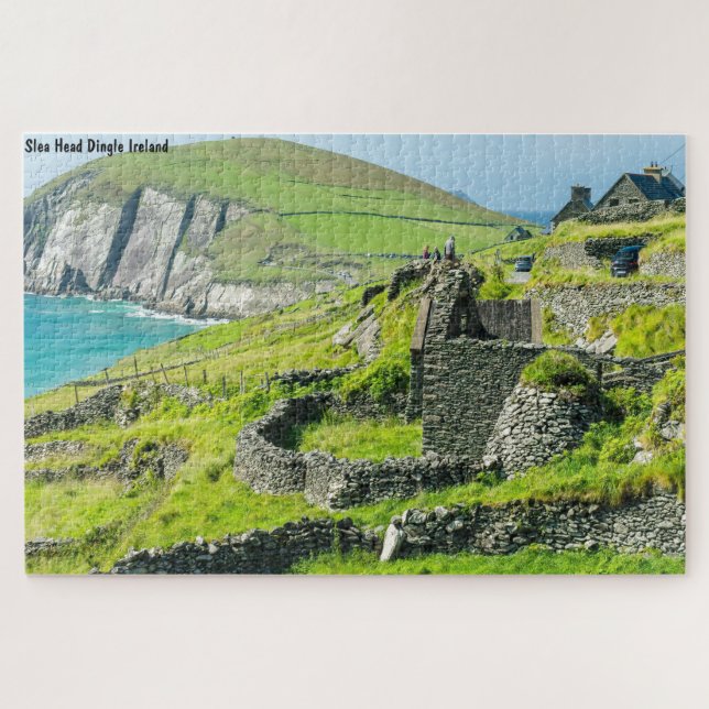 Quebra-cabeça Slea Head Dingle Irlanda. (Horizontal)