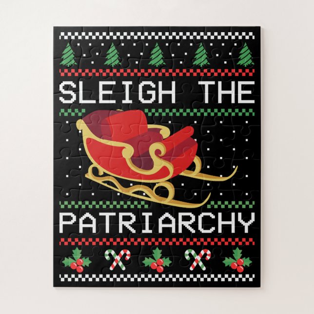Quebra-cabeça Sleigh O Patriarcado I (Vertical)