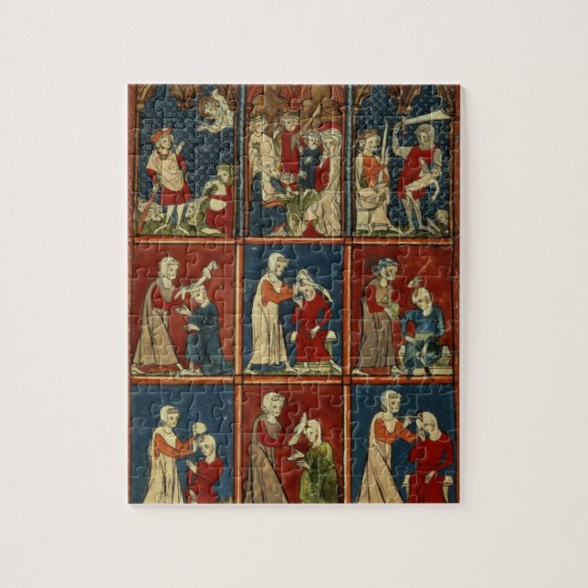 Quebra-cabeça Sloane cenas médicas e bíblicas de 1977 fol.2V, (Vertical)