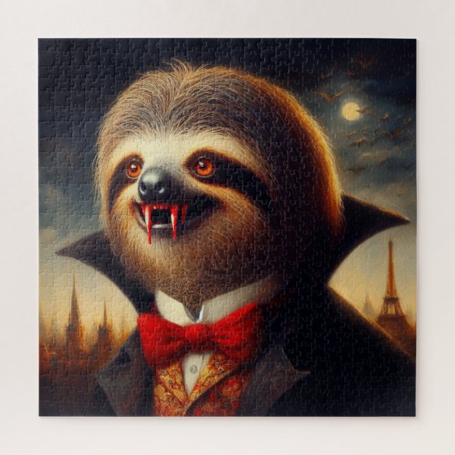 Quebra-cabeça Sloth Vampire (Vertical)