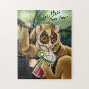 Quebra-cabeça Slow Loris Smoothie