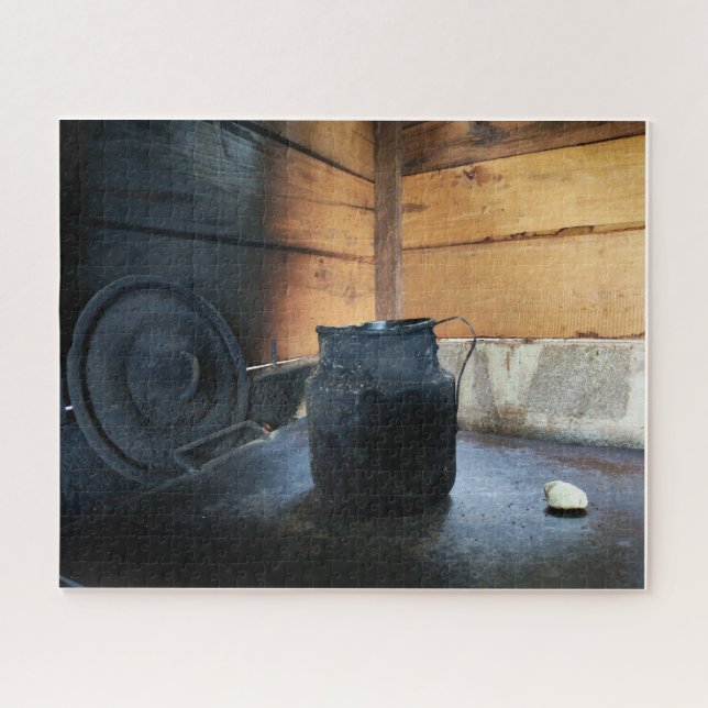 Quebra-cabeça Smoke and Time: A Traditional Guatemalan Kitchen (Horizontal)