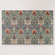 Snakeshead Pattern (por William Morris)