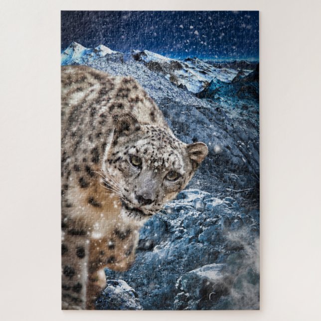 QUEBRA-CABEÇA SNOW LEOPARD CLOUD WALKER (Vertical)