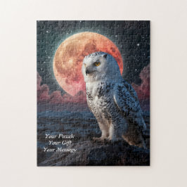 Quebra-cabeça Snow Owl da Sabedoria