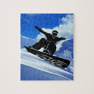 Quebra-cabeça snowboarder