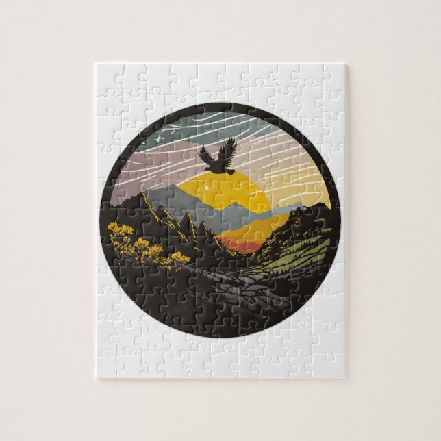 Quebra-cabeça Snowdonia (Vertical)