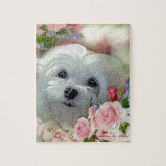 Quebra-cabeça Snowdrop o maltês