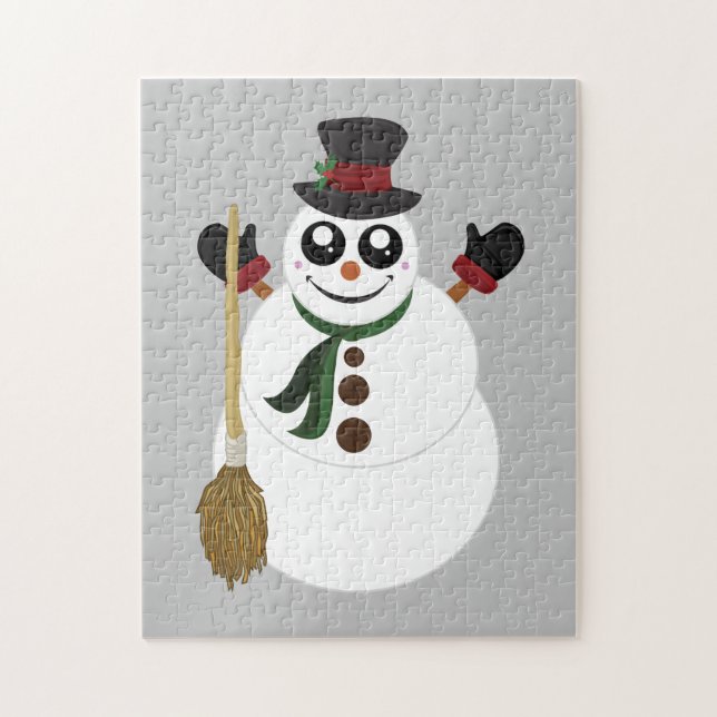Quebra-cabeça Snowman (Vertical)