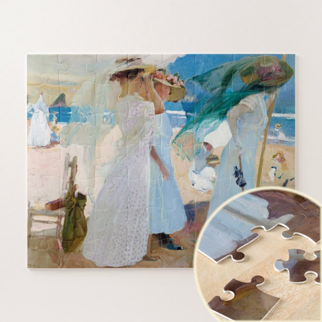 Quebra-cabeça Sob a Awning, Joaquín Sorolla (Criador carregado)