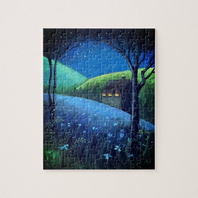 quebra-cabeça "Sob as Estrelas" (Vertical)