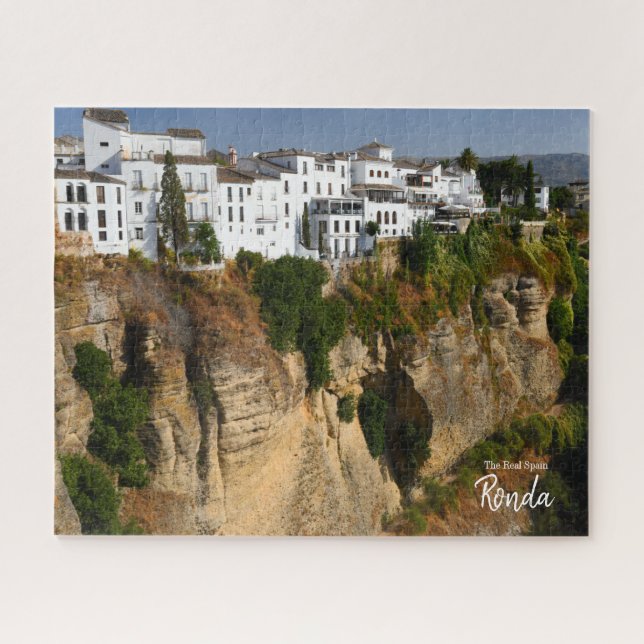 Quebra-cabeça Sobre a borda, Ronda, Espanha (Horizontal)