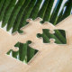 Quebra-cabeça Sobreposição das bordas das palmas Abstrato Verde  (Lateral)