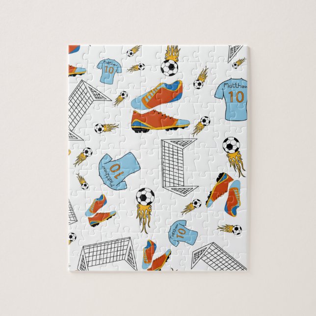 Quebra-cabeça Soccer Football puzzle  (Vertical)