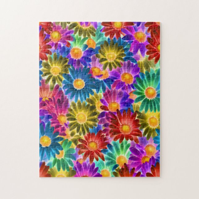 Quebra-cabeça Sol Floral #444 - (Vertical)